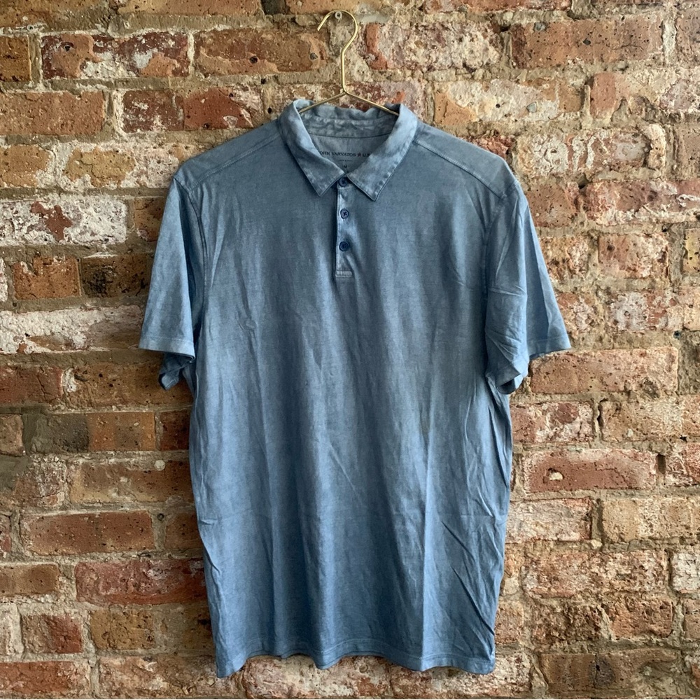 John Varvatos Victor Polo - Light Blue